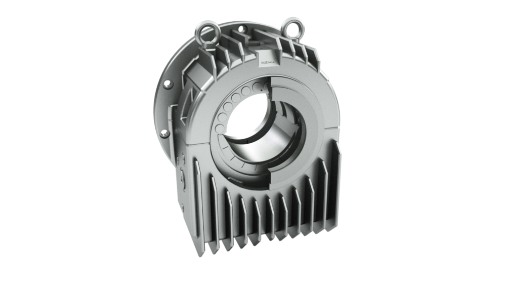 EF type – finned side flange mounted bearing