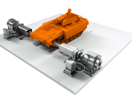 Hub Test Benches for Tracked & Wheeled Vehicles