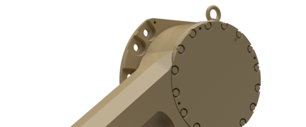 Advanced damper with lowest design space and for low vehicle height