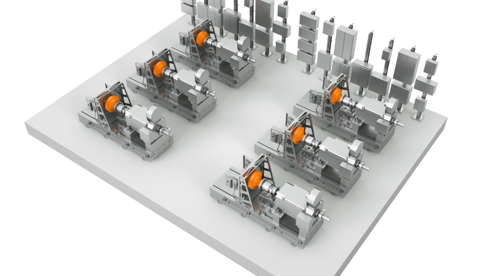 Test rigs for electrical propulsion systems (EPS)