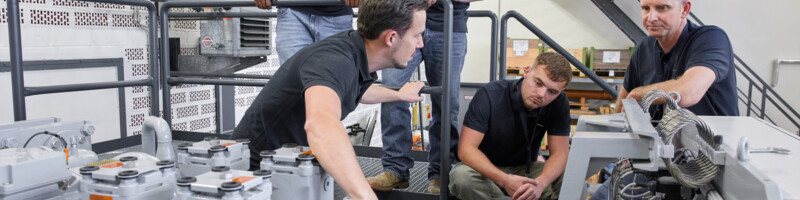 The U.S. Coast Guard visited RENK Augsburg for an in depth hands-on training
