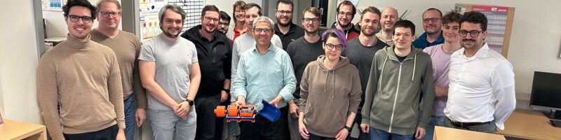 A 3D printed model travels the world