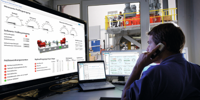 Rdds Sense Display RDDS TEST RIG AUTOMATION - RENK