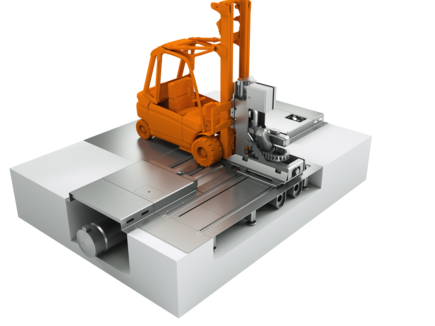 Forklift test rigs