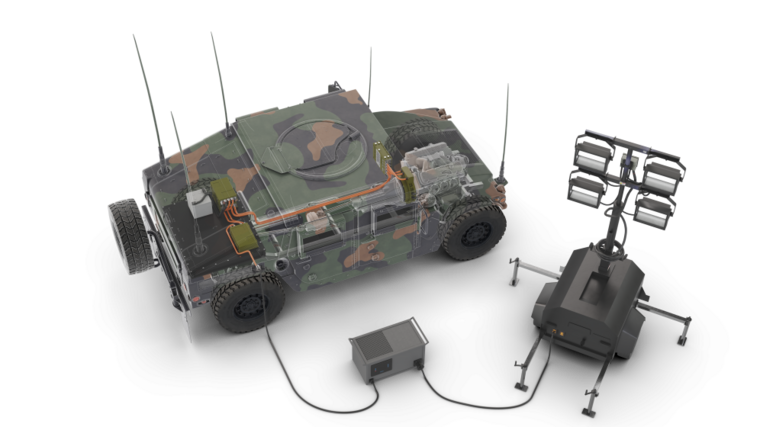 Vehicle powering accessories