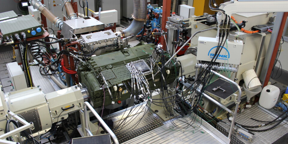 Powerpack Test Rigs for military vehicles - RENK
