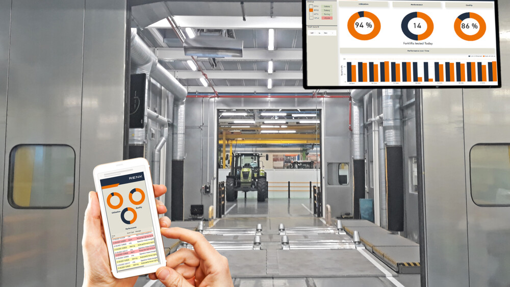 Transparent test field thanks to RENK Smart Monitoring