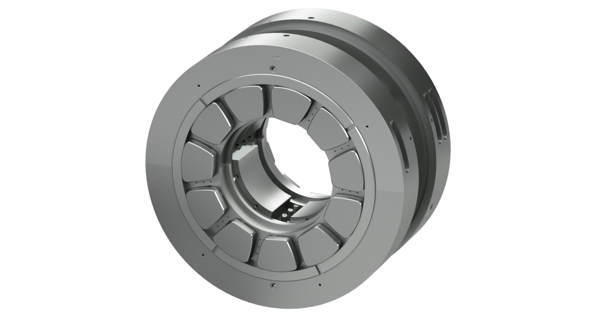 RENK slide bearings - combination bearing with radial and thrust tilting pads