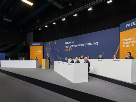 Successful first Annual General Meeting of RENK Group AG